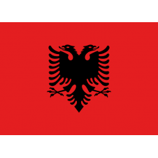 Флаг Албания купить цена Москва Санкт-Петербург Россия СПб доставка заказ заказать производство производитель изготовитель оптом оптовый продажа