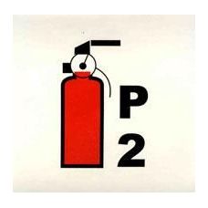 Portable powder fire extinguisher 5 kg. 150x150mm