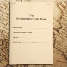 Книга "Chronometer Rate Jornal"